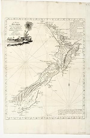 La Nuova Zelanda trascorsa nel 1769 e 1770 dal Cook Comandante dell' Endeavour vascello di S.M. B...