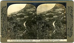 Stereoscopic view: Bird's Eye View of the European Residential Portion of Hong Kong