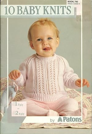 PATONS : 10 BABY KNITS : Book 822