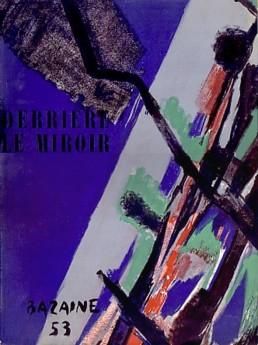 DERRIERE LE MIROIR (DLM) NO. 55-56 MAI 1953: JEAN BAZAINE - WITH TWO ORIGINAL LITHOGRAPHS