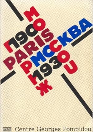 PARIS - MOSCOU 1900-1933 - SIGNED PRESENTATION COPY FROM PONTUS HULTEN