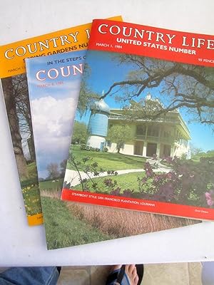 Country Life Magazine. 1984, March 8, 15, or 22. Price is Per Issue.