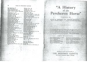 A Name Index to A History of the Percheron Horse [photocopy]