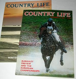 Country Life Magazine. 1987 September, 10, 24. Price is Per Issue.