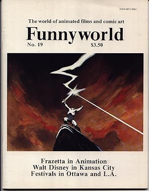 Funnyworld #19 Nineteen XIX - The World Of Animated Films and Comic Art