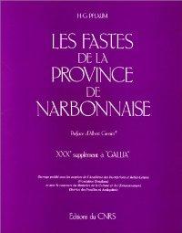 FASTES DE LA PROVINCE DE NARBONNAISE