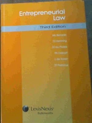Entrepreneurial Law : Third Edition