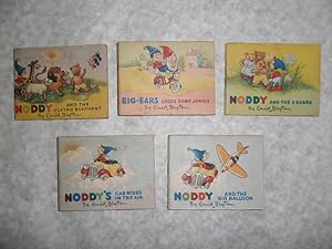 Noddy's Ark of Books Set. (Complete Set of 5 Ark Books, but NO ' Ark ' BOX)