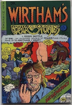 Dr. Wirtham's Wertham's Comix And & Stories - Number # 4 Four IV