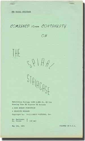 The Spiral Staircase (Original post-production script for the 1961 re-release of the 1945 film)