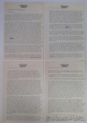 Lenghty Typed Letter Signed "Peg" on personal letterhead