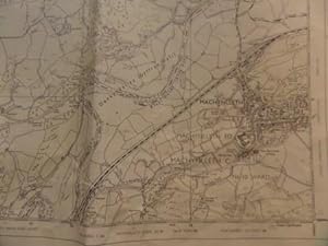OS Map of Machynlleth: Sheet SH 70 SW