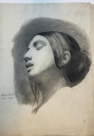 ROELANTS Achttien tekeningen uit de jaren 1865-1868 van Hester W.C.J. Roelants, diverse onderwerp...