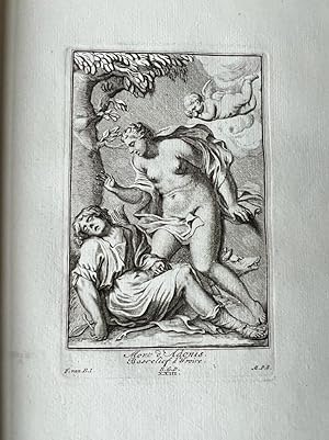 [Antique book with prints, 1727, complete] Cabinet de l'art de schulpture par le fameux sculpteur...