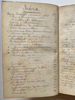COLLEGEDICTAAT, BUIJS, GEVERS--- Jus gentium, volgens prof. J.Th. Buijs. Manuscript, 219 pag., ge...