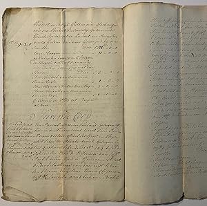 Manuscript 1766 | Stukken betr. de koop van land onder Aarle Rixtel, door Hendrik van Ommeren, 17...
