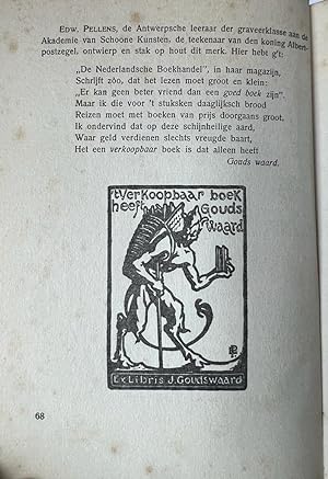 [Bookhistory, 1915] Uit 't leven van een leurder, Amsterdam 1915, 68 pp.