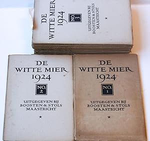 De Witte Mier [tweede serie], 1924 nrs. 1 t/m 7; 1925 nrs. 3,4,7,8,9, Maastricht, Boosten & Stols...