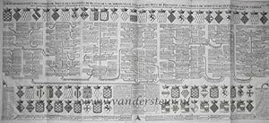 Carte genealogique des comtes de Dreux, des seigneurs de Beaussart et de Morainville, ainsi que l...