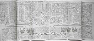 Carte de la genealogie de la maison royale de Suede, de la maison Palatine et de Baviere, avec se...