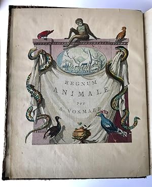 Rare, Hand-colored, Animals | Regnum Animale. Natuurkundige afbeeldingen of groot prenteboek voor...