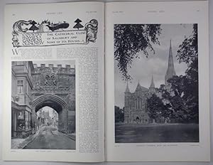 Original Issue of Country Life Magazine Dated August 2nd 1913, with a Main Feature on The Cathedr...