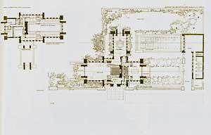 The Ullman house. Ground plan, 1904. Pl. XVI.