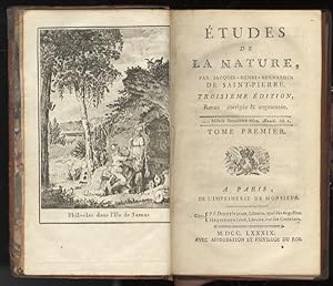 Etudes de la nature (.) Troisième édition, revue, corrigée et augmentée.