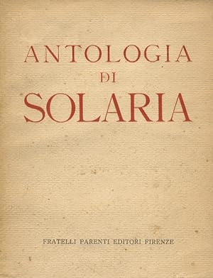 Antologia di Solaria.