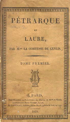 Pétrarque et Laure. 2e édition.