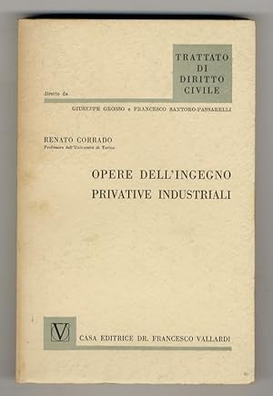 Le opere dell'ingegno. Le privative industriali.