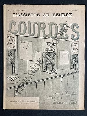 L'ASSIETTE AU BEURRE-N°22-29 AOUT 1901-LOURDES