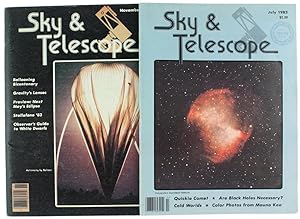 SKY AND TELESCOPE. Vol. 66, No. 1 (July) - No. 5 (November).: