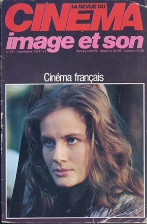 La Revue Du Cinema, Imae et Son, Cinema Francaise, Septembre 1978