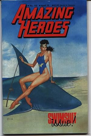 Amazing Heroes - Swimsuit Issue 1987 - Number # 115 - April 15, 1987