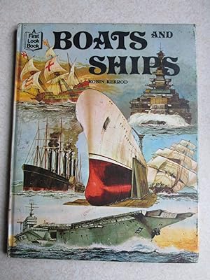 Boats and Ships (First Look Book)