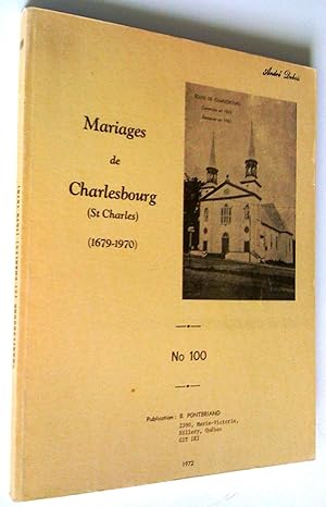 Mariages de Charlesbourg (St-Charles) (1679-1970)