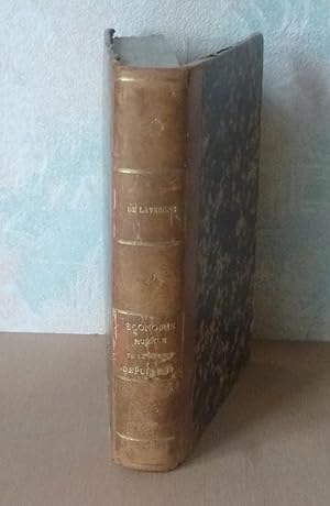 Économie rurale de la France depuis 1789, par M. L. De Lavergne, deuxième édition, Paris, Librair...