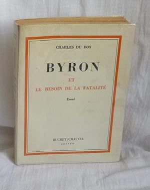 Byron et le besoin de la fatalité, essai, Paris, Corrêa, Buchet/Chastel,1957.