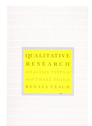 Qualitative Research: Analysis Types and Software Tools