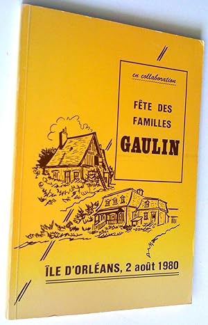 Fête des familles Gaulin, île d'Orléans, 2 août 1980