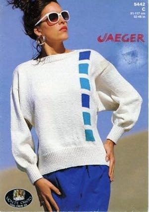 Sweater with squares