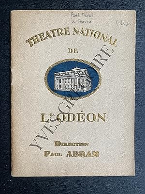 LE BOSSU-PROGRAMME THEATRE NATIONAL DE L'ODEON
