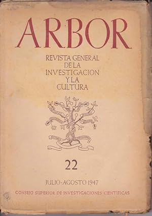 ARBOR, nº 22 - Revista general de investigación y Cultura