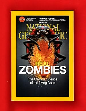 The National Geographic Magazine / November, 2014. Real Zombies; Mount Everest; Carnivore's Dilem...