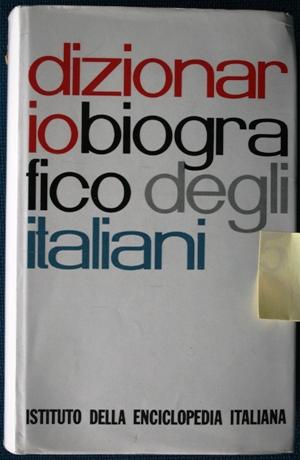 dizionario biografico degli italiani vol 6
