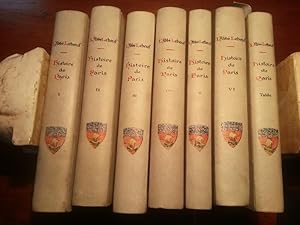 HISTOIRE DE LA VILLE ET DE TOUT LE DIOCESE DE PARIS. SETTE TOMI (SEPT VOLUMES)