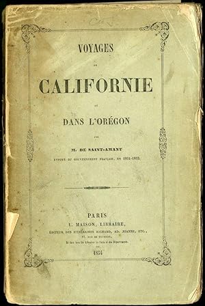 Voyages en Californie et dans l'Orégon