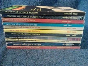 The Magazine of Fantasy and Science Fiction 1970-11 Issues