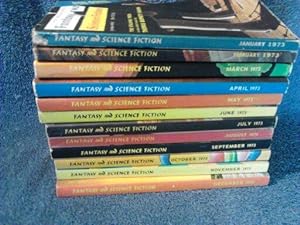 The Magazine of Fantasy and Science Fiction 1973-12 Issues